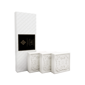 Sabonete em BarrasCaixa com 3 sabonetes140g cada